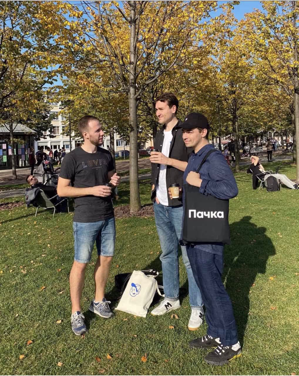 Встреча команды в Новой Голландии летом 2020