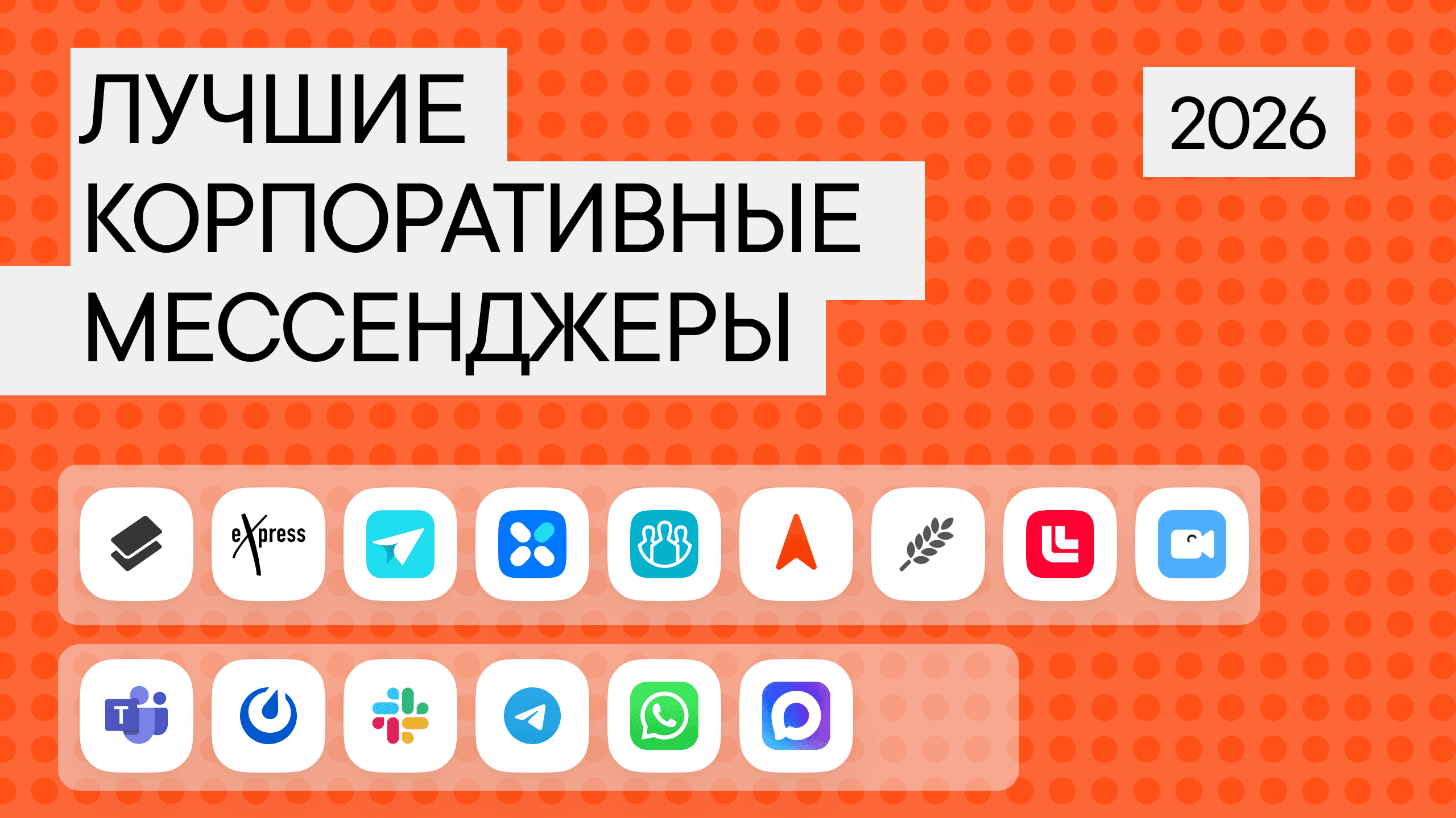 Рейтинг лучших корпоративных мессенджеров 2026