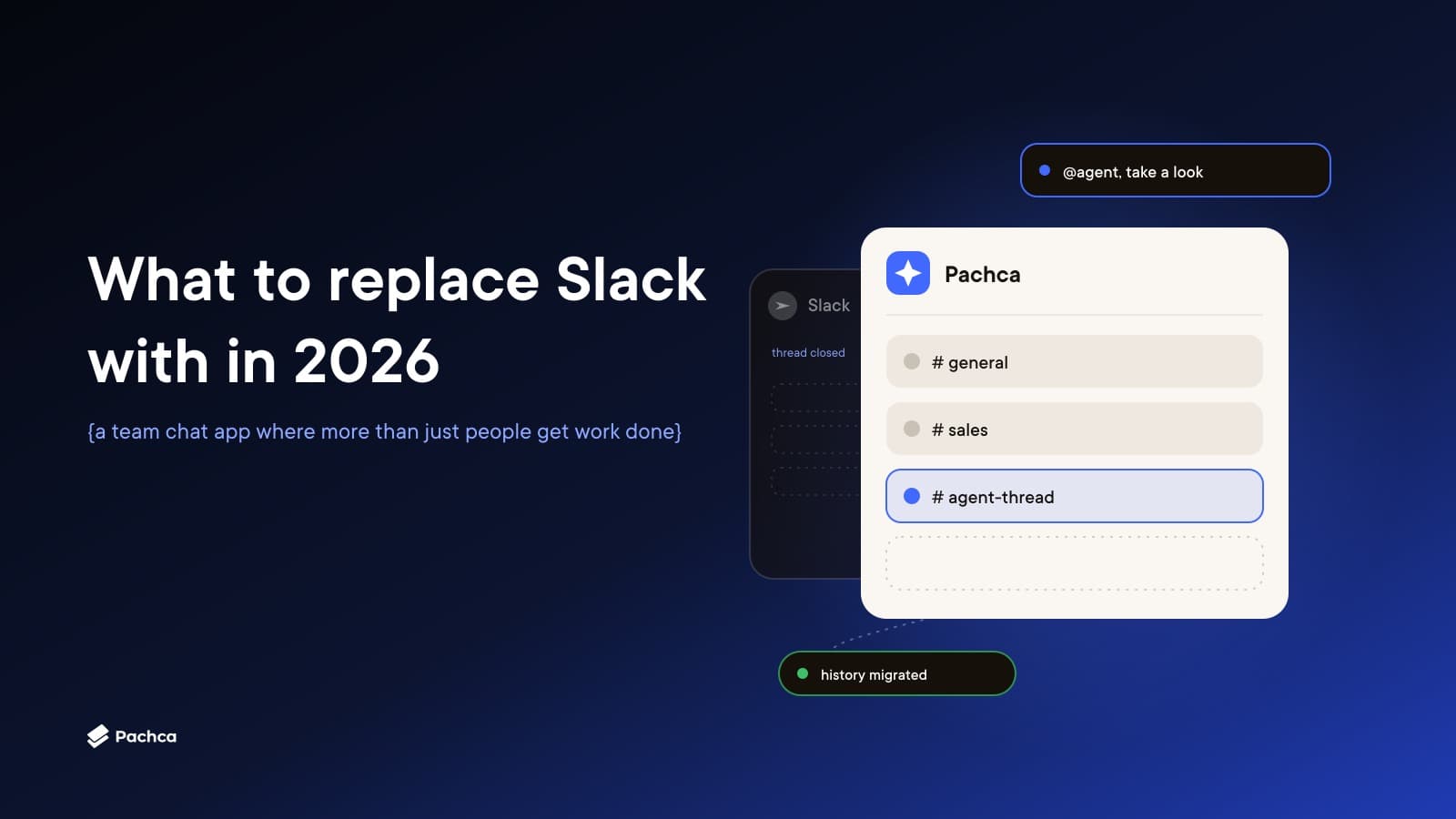 What to replace Slack with in 2026: a team chat app where more than just people get work done