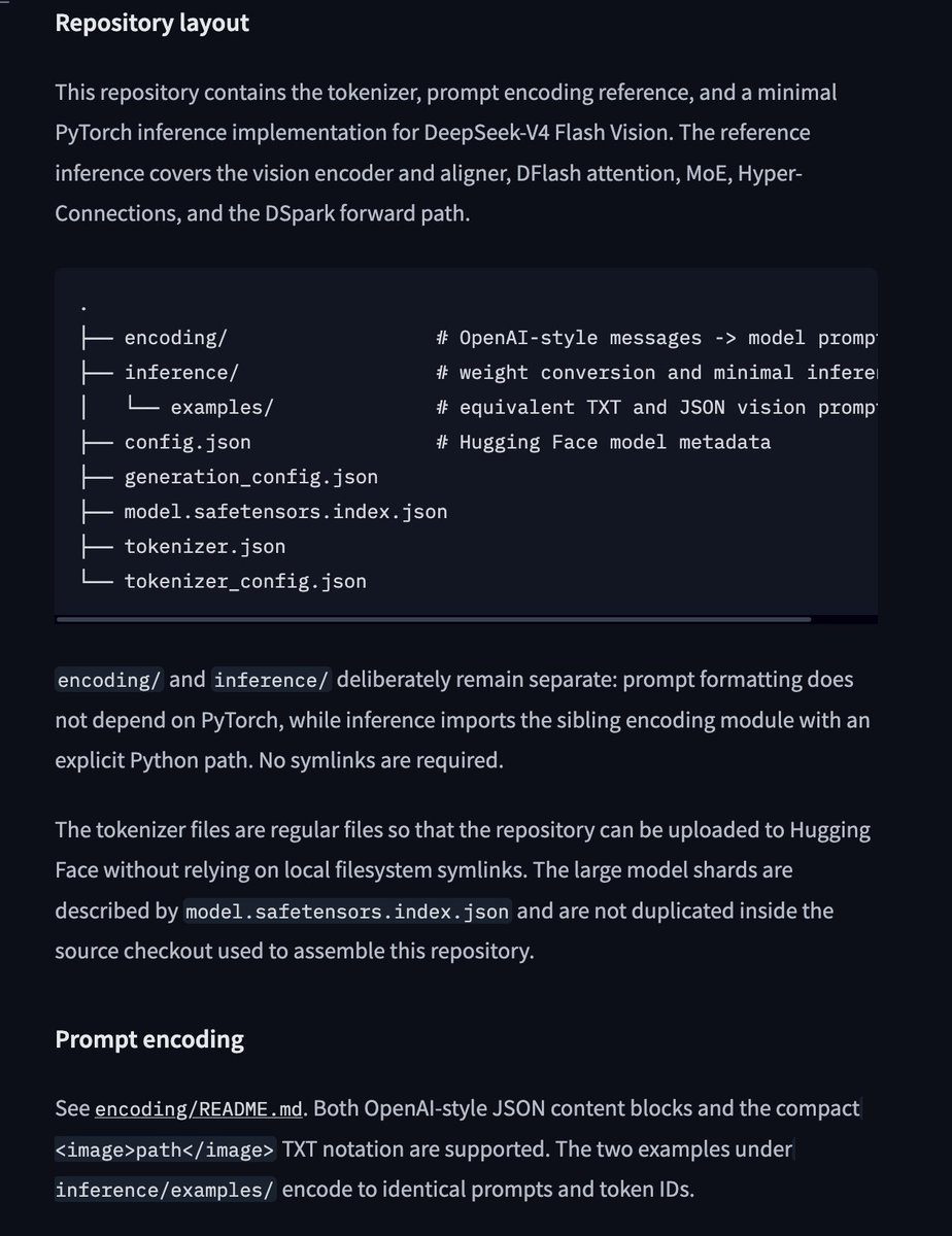 DeepSeek открыла веса версии V4 Flash с распознаванием изображений