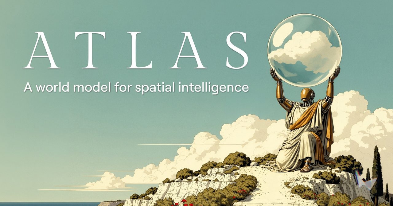 World Labs выпустила Atlas — модель достраивает трёхмерные сцены вместо картинок