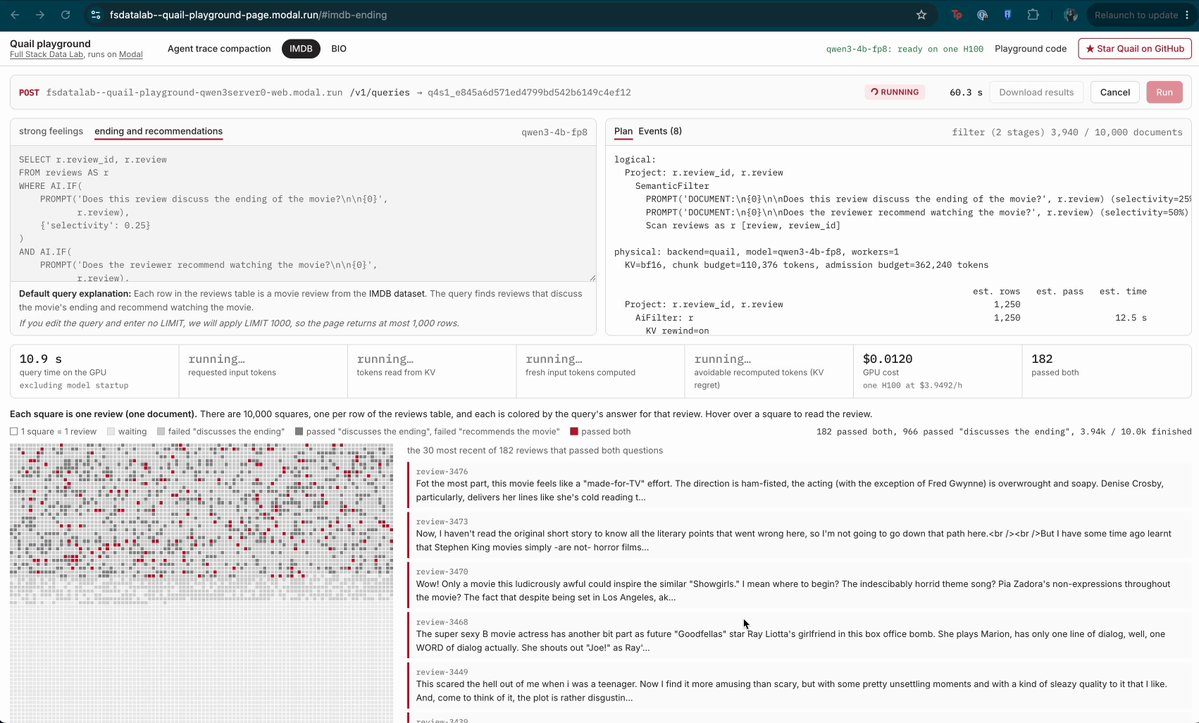 Команда Modal открыла Quail — движок SQL-запросов с вызовами модели внутри