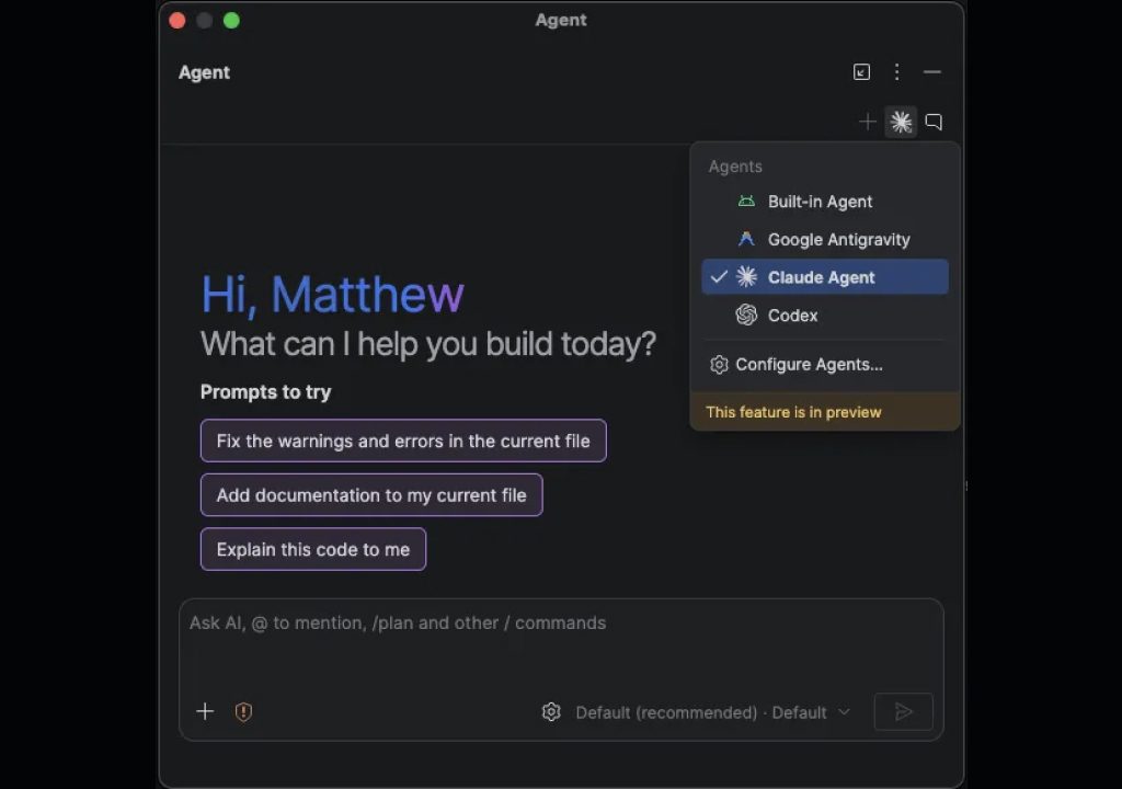 Google открыла Android Studio для сторонних ИИ-агентов, включая Claude и Codex