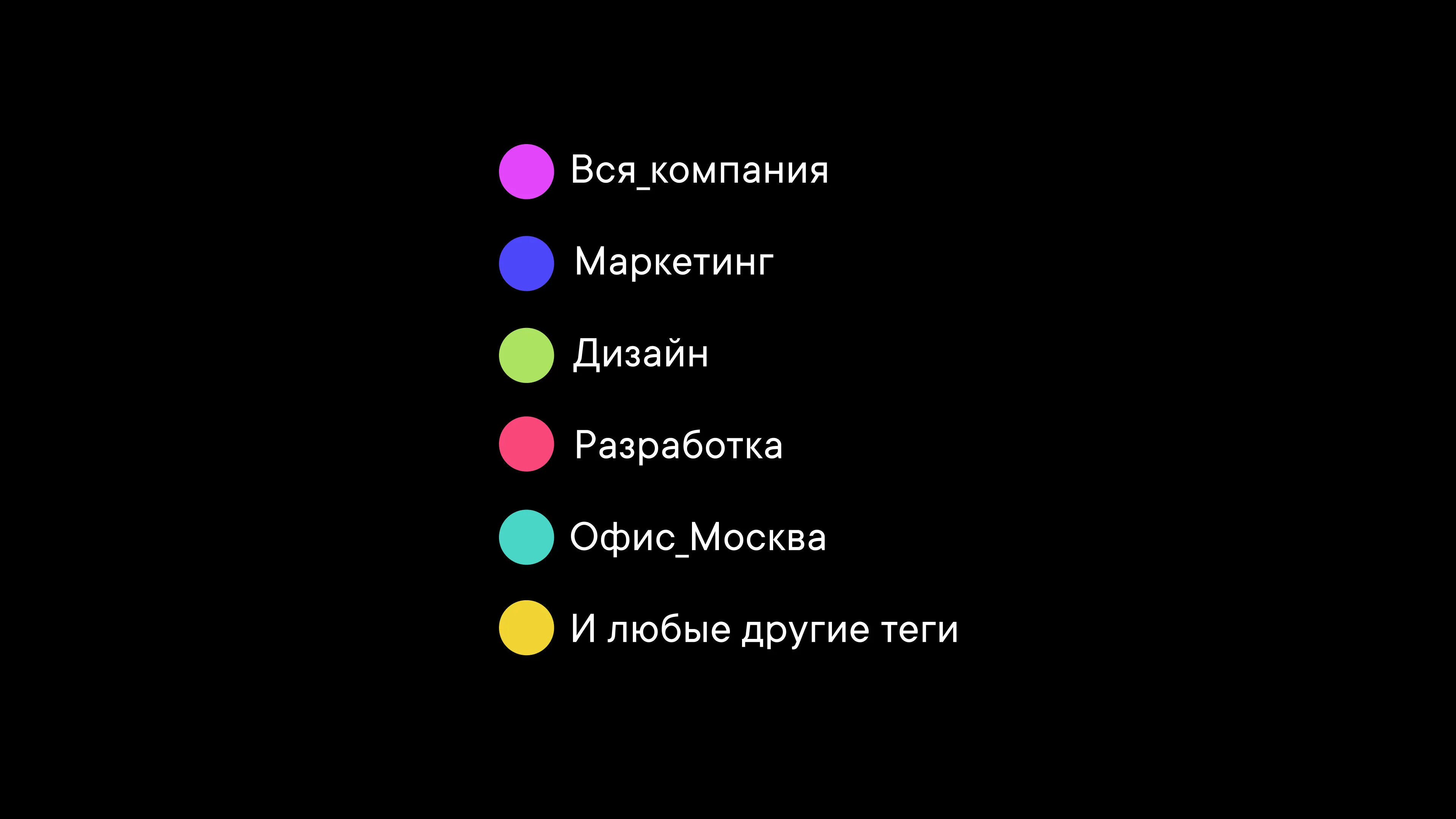 Групповые теги